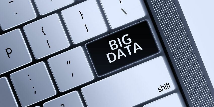 keyboard with the word BIG DATA on the enter key