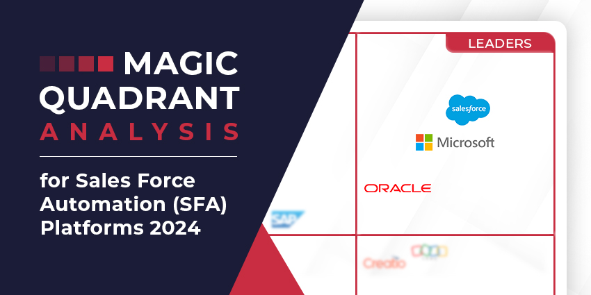 Gartner Magic Quadrant for Sales Force Automation (SFA) Platforms 2024