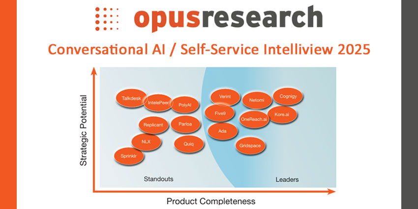 The Opus Research Conversational AI / Self-Service Intelliview 2025: Top Takeaways