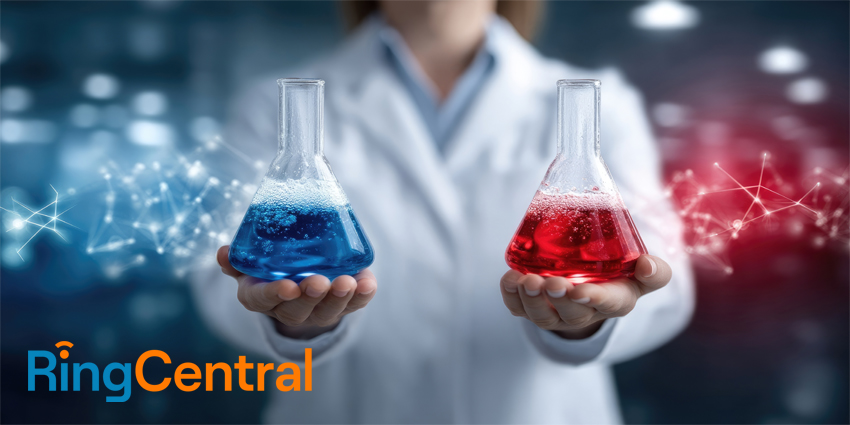 RingCentral UCaaS CCaaS convergence diagram