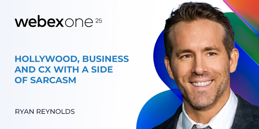 Ryan Reynolds at WebexOne 2025