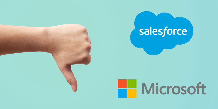Salesforce CEO Slams Microsoft for the 